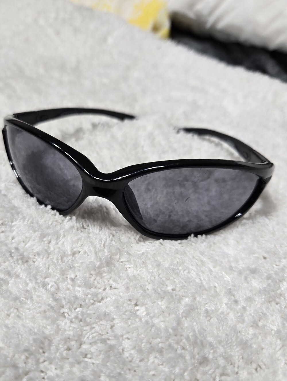 Solaray Black Sport Sunglasses Unisex